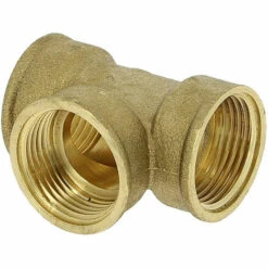 ANQUIER Té Laiton égal Femelle 1"