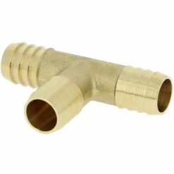 ANQUIER Té Laiton égal Cannelé Ø20