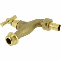 GUARESKI Robinet De Puisage Laiton Brut Mâle 1/2 Nez 1/2 Tuyau Ø15 5 GUARESKI Robinet De Puisage Laiton Brut Mâle 1/2 Nez 1/2 Tuyau Ø15 -Promos Raccord d'arrosage Magasin 4551460 2