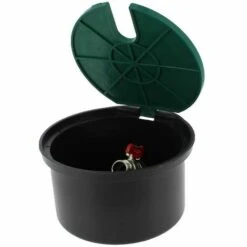 BRICO CONCEPT Bouche D'arrosage Plastique Robinet Métal 1/4 Tour Femelle 3/4