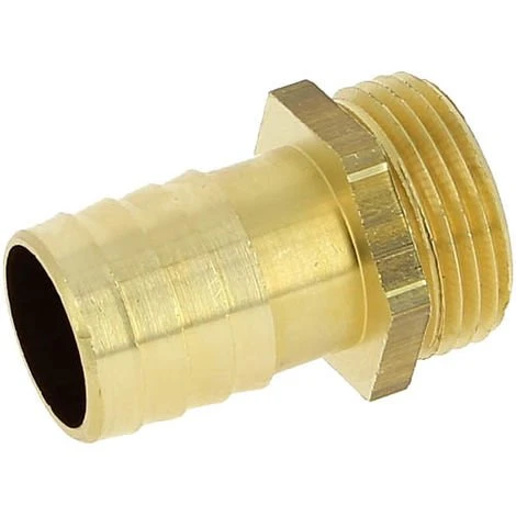 ANQUIER Embout Laiton Cannelé Ø25 Mâle 1" 3 ANQUIER Embout Laiton Cannelé Ø25 Mâle 1"