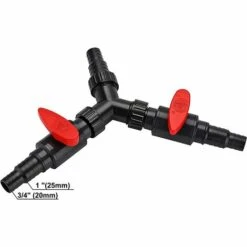TANABATA Y-Distributeur 20/25mm(3/4 1") Y Tuyau Pour Tuyauterie Connecteur Pour Pompe De Bassin Tuyau D'arrosage Et Les Cours D'eau -Promos Raccord d'arrosage Magasin 46745780 2