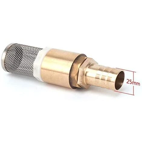 Clapet Crepine Anti Retour - Avec Crépine En Acier Inoxydable Et Vanne à Sens Unique/Vanne Non Retour/Clapet Anti-Retour Pompe 88 X 37mm Fontainebleau 6 Clapet Crepine Anti Retour - Avec Crépine En Acier Inoxydable Et Vanne à Sens Unique/Vanne Non Retour/Clapet Anti-Retour Pompe 88 X 37mm Fontainebleau – Image 4