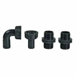 RIBIMEX Kit Raccords 1'' Droit+coudé Et Adaptations Pr Fil Male Et Femelle