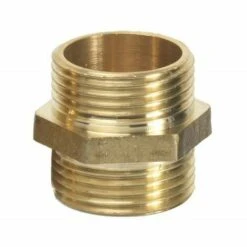 RIBIMEX Raccord Laiton Double Mâle 1''