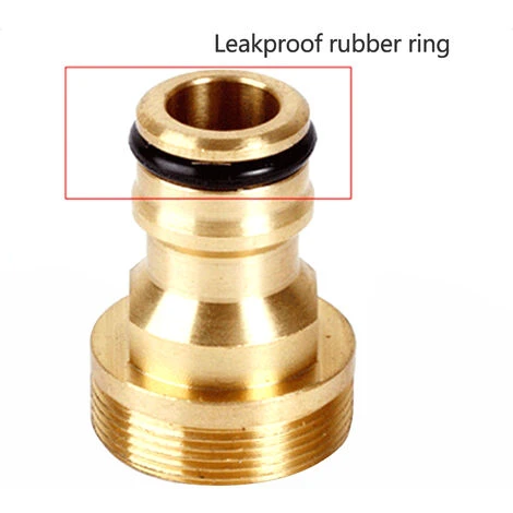 SUPERSELLER Nez De Robinet Connecteur De Robinet De Lavabo Connecteur De Filetage De Robinet De Cuisine Mélangeur Tuyau D'arrosage Adaptateur De Pulvérisateur De Voiture Raccord De Robinet, Or 6 SUPERSELLER Nez De Robinet Connecteur De Robinet De Lavabo Connecteur De Filetage De Robinet De Cuisine Mélangeur Tuyau D'arrosage Adaptateur De Pulvérisateur De Voiture Raccord De Robinet, Or – Image 4