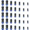 VERSAILLESFR 35pcs Connecteur Droit Pneumatique Raccords Rapides De Tube OD 4/6/8/10/12/14 / 16mm Connecter Raccord De Tube, Versailles -Promos Raccord d'arrosage Magasin 50932809 1