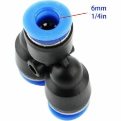 Pneumatique Raccords De Tuyau Raccord, Fixations Pneumatique Push Dans, Tuyau D'air Pneumatique Raccord, 1/4 Inch (6mm),Irisfr,8Pcs 8 Pneumatique Raccords De Tuyau Raccord, Fixations Pneumatique Push Dans, Tuyau D'air Pneumatique Raccord, 1/4 Inch (6mm),Irisfr,8Pcs -Promos Raccord d'arrosage Magasin 50942740 2