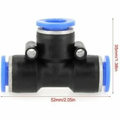 KARTOKNER 10pcs De Tuyau Pneumatique Raccords De Tuyauterie En Plastique Connecteur Ligne D'air 10mm -Promos Raccord d'arrosage Magasin 51281527 4