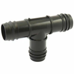 Un T Cannelé 25 X 25 Mm - Jardiboutique - Noir 5 Un T Cannelé 25 X 25 Mm - Jardiboutique - Noir -Promos Raccord d'arrosage Magasin 52488374 2