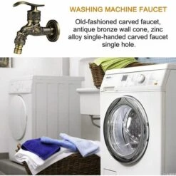 SUPERMARKET Robinet Mural RéTro En Laiton, Robinet Exterieur Jardin G1/2", Robinet En Laiton Antique, Robinet Mural Vintage, Antique Cuivre Dragon Sculpté Robinet Pour Cuisine Bain Jardin,Superma 10 SUPERMARKET Robinet Mural RéTro En Laiton, Robinet Exterieur Jardin G1/2", Robinet En Laiton Antique, Robinet Mural Vintage, Antique Cuivre Dragon Sculpté Robinet Pour Cuisine Bain Jardin,Superma -Promos Raccord d'arrosage Magasin 52691733 4