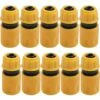 TINOR Embout Tuyau D'arrosage 10pcs, Raccord Tuyau D'arrosage, Jardin En Plastique Raccords D'Arrosage Rapides, Raccord Arrosage, Embout Arrosage, Raccord Tuyau, Jardin Raccords D'Arrosage Rapides