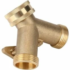 SUPERMARKET Laiton, Avec Robinets D'arrêt，connecteur De Robinet, 3/4 Pouce En Laiton 2 Voies Séparateur De Soupape Pour L'irrigation De Jardinlaiton, Avec Robinets D'arrêt (il Européen 3/4)，Superma -Promos Raccord d'arrosage Magasin 53315004 5