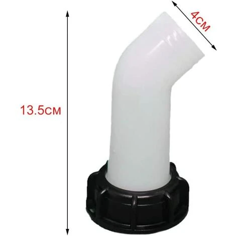 SUPERMARKET 2 Pcs Adaptateur De Réservoir D'eau, Vanne Cuve A Eau, Adaptateur De Réservoir De Vidange IBC Pour Réservoirs D'eau IBC, Vannes De Tonnage, Irrigation Agricole, Pipelines, Plastique, 60 MM(Blanc),Superma 4 SUPERMARKET 2 Pcs Adaptateur De Réservoir D'eau, Vanne Cuve A Eau, Adaptateur De Réservoir De Vidange IBC Pour Réservoirs D'eau IBC, Vannes De Tonnage, Irrigation Agricole, Pipelines, Plastique, 60 MM(Blanc),Superma – Image 2