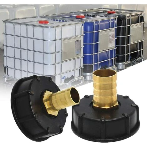 DENUOTOP 3Pcs Mamelon Raccord Rapide Pour Cuve 1000 L, Multitanks Raccord, Laiton Connecteur De Tuyau, Adaptateur De Réservoir IBC (20mm+25mm+32mm) 6 DENUOTOP 3Pcs Mamelon Raccord Rapide Pour Cuve 1000 L, Multitanks Raccord, Laiton Connecteur De Tuyau, Adaptateur De Réservoir IBC (20mm+25mm+32mm) – Image 4