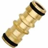 Paquet De 2 Raccords De Tuyau De Jardin En Laiton Pour Robinet De Tuyau De Jardin, Double Connecteur Mâle En Laiton,Fontainebleau 2 Paquet De 2 Raccords De Tuyau De Jardin En Laiton Pour Robinet De Tuyau De Jardin, Double Connecteur Mâle En Laiton,Fontainebleau -Promos Raccord d'arrosage Magasin 55308986 1