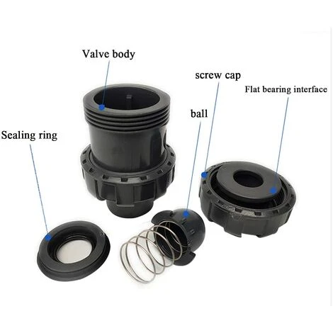 ECHOO Clapet Anti Retour A Boule 25 Mm Clapet Piscine Clapet Antiretour Anti Refoulement Pvc Vanne Soupape Anti Retour (Diamètre Intérieur 25mm) 7 ECHOO Clapet Anti Retour A Boule 25 Mm Clapet Piscine Clapet Antiretour Anti Refoulement Pvc Vanne Soupape Anti Retour (Diamètre Intérieur 25mm) – Image 5