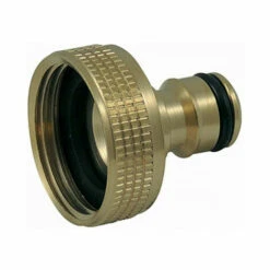 Promos Raccord d'arrosage Magasin 15 Raccords Laiton D'arrosage : Adaptateur Rapide Femelle 3/4 Pouce - Jardiboutique