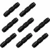 Connecteurs De Tuyaux Pour 16 Mm Système D'Irrigation Menuisier, Noir, 8Pcs，Fontainebleau -Promos Raccord d'arrosage Magasin 55792234 1