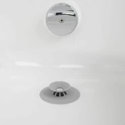 PERLE RARE Flex Drain Stop. Bonde De Baignoire Et Douche, Avec Fonction Attrape-cheveux, Coloris Gris.（3pcs） -Promos Raccord d'arrosage Magasin 55869548 3