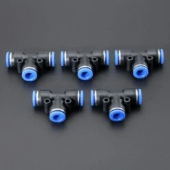 CHANCEY 5pcs Tuyau D'arrosage Raccord De Tuyau Connecteur De Robinet Tuyau De Raccords Rapides Pneumatiques à 3 Voies Connecteur Push-in-8mm Pour Raccorder Le Raccord De Tuyau D'eau,SEMAket,noir+bleu 10 CHANCEY 5pcs Tuyau D'arrosage Raccord De Tuyau Connecteur De Robinet Tuyau De Raccords Rapides Pneumatiques à 3 Voies Connecteur Push-in-8mm Pour Raccorder Le Raccord De Tuyau D'eau,SEMAket,noir+bleu -Promos Raccord d'arrosage Magasin 56570404 4