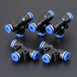 CHANCEY 5pcs Tuyau D'arrosage Raccord De Tuyau Connecteur De Robinet Tuyau De Raccords Rapides Pneumatiques à 3 Voies Connecteur Push-in-8mm Pour Raccorder Le Raccord De Tuyau D'eau,SEMAket,noir+bleu 11 CHANCEY 5pcs Tuyau D'arrosage Raccord De Tuyau Connecteur De Robinet Tuyau De Raccords Rapides Pneumatiques à 3 Voies Connecteur Push-in-8mm Pour Raccorder Le Raccord De Tuyau D'eau,SEMAket,noir+bleu -Promos Raccord d'arrosage Magasin 56570404 5
