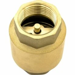 CHANCEY Clapet Anti-retour De 1 Pouce En Laiton De Haute Qualité Robuste, Antirouille Et étanche Pour Une Pompe, Une Fontaine, Une Machine à Laver, Un Jardin, Des Mégots De Pluie, Un Baril,SEMAket,or -Promos Raccord d'arrosage Magasin 56679411 5
