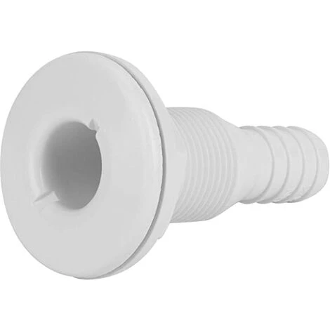 GUAZHUNIFR Raccord Traversant De Coque 3/4In En Plastique Marine Traversant Coque Raccords D'échappement Bouchon Vidange Bateau Sortie De Vidange D'Accessoire Marin Blanc.Gu.B/bon 4 GUAZHUNIFR Raccord Traversant De Coque 3/4In En Plastique Marine Traversant Coque Raccords D'échappement Bouchon Vidange Bateau Sortie De Vidange D'Accessoire Marin Blanc.Gu.B/bon – Image 2