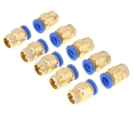 GUAZHUNIFR 10pcs Raccords Connecteurs De Coupleur Rapide Pneumatique Raccords D'air Adaptateur 8mm Diamètre Filetage 1 / 4BSP Ensemble Pour Tuyau.Gu.B/bon 3 GUAZHUNIFR 10pcs Raccords Connecteurs De Coupleur Rapide Pneumatique Raccords D'air Adaptateur 8mm Diamètre Filetage 1 / 4BSP Ensemble Pour Tuyau.Gu.B/bon