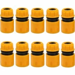 READCLY Lot De 10 Connecteurs De Tuyau D'arrosage En Plastique Pour Tuyau D'arrosage Et Robinet 1,27 Cm