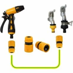 READCLY Lot De 10 Connecteurs De Tuyau D'arrosage En Plastique Pour Tuyau D'arrosage Et Robinet 1,27 Cm -Promos Raccord d'arrosage Magasin 57815274 3