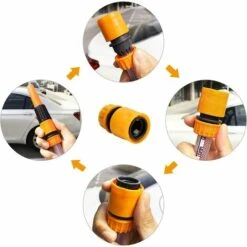 READCLY Lot De 10 Connecteurs De Tuyau D'arrosage En Plastique Pour Tuyau D'arrosage Et Robinet 1,27 Cm -Promos Raccord d'arrosage Magasin 57815274 5