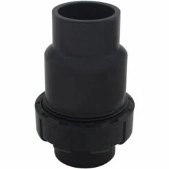 READCLY Clapet Anti Retour A Bille 20 25 32 40 50 63 75 90 110mm Clapet Anti Retour Eau Pvc Soupape Clapet Anti Refoulement Vanne Piscine (Diamètre Intérieur 40mm)