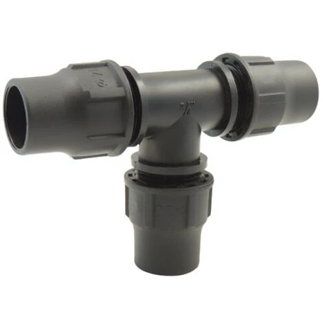Té égale Rapide Pour Tuyau Goutte à Goutte 16mm CODITAL 3 Té égale Rapide Pour Tuyau Goutte à Goutte 16mm CODITAL