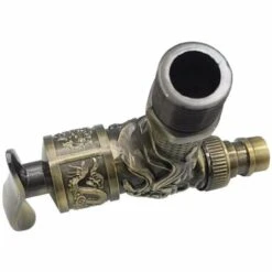 MACARON Robinet Mural RéTro En Laiton, Robinet Exterieur Jardin G1/2", Robinet En Laiton Antique, Robinet Mural Vintage, Antique Cuivre Dragon Sculpté Robinet Pour Cuisine Bain Jardin LO-Ron 7 MACARON Robinet Mural RéTro En Laiton, Robinet Exterieur Jardin G1/2", Robinet En Laiton Antique, Robinet Mural Vintage, Antique Cuivre Dragon Sculpté Robinet Pour Cuisine Bain Jardin LO-Ron -Promos Raccord d'arrosage Magasin 58481912 2