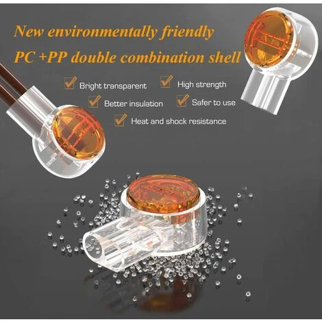 ALMI 300pcs Connecteur Etanche,Connecteurs De CâBle Remplis Des RéSines Colliers De Connexion Pour Jardin & ExtéRieur La Tondeuse à Gazon Robotique 6 ALMI 300pcs Connecteur Etanche,Connecteurs De CâBle Remplis Des RéSines Colliers De Connexion Pour Jardin & ExtéRieur La Tondeuse à Gazon Robotique – Image 4