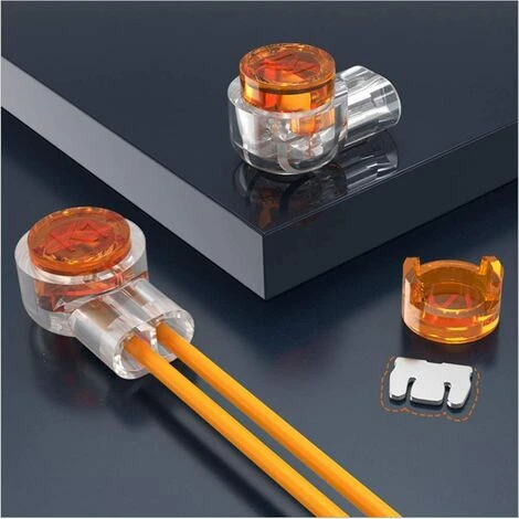 ALMI 300pcs Connecteur Etanche,Connecteurs De CâBle Remplis Des RéSines Colliers De Connexion Pour Jardin & ExtéRieur La Tondeuse à Gazon Robotique 7 ALMI 300pcs Connecteur Etanche,Connecteurs De CâBle Remplis Des RéSines Colliers De Connexion Pour Jardin & ExtéRieur La Tondeuse à Gazon Robotique – Image 5