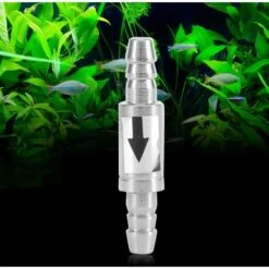 CHANCEY Clapet Anti-Retour Anti-Retour En Acier Inoxydable Anti-Corrosion Et CO2 Durable Pour Système De CO2 D'aquarium Diffuseur De CO2 D'aquarium Et Air，SEMAket -Promos Raccord d'arrosage Magasin 58534733 5