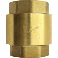 AOUGO Clapet Anti-retour De 1 1/4 Pouce En Laiton De Haute Qualité, Résistant à La Rouille Et Aux Fuites Pour Une Pompe, Une Fontaine, Une Machine à Laver, Un Jardin, Des Mégots De Pluie, Un Baril -Promos Raccord d'arrosage Magasin 58575485 3