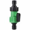 Kueatily Double Mamelon Joint Connecteur Rapide Avec Valve Jardin Irrigation Voiture Lavage De Voiture -Promos Raccord d'arrosage Magasin 58685625 1