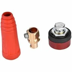 IRISFR Lilaris DKJ Adaptateur De Raccord Rapide Pour Connecteur Rapide De Câble De Soudage De Style Européen(DKJ35-50-Red)une Pièce