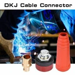 IRISFR Lilaris DKJ Adaptateur De Raccord Rapide Pour Connecteur Rapide De Câble De Soudage De Style Européen(DKJ35-50-Red)une Pièce 10 IRISFR Lilaris DKJ Adaptateur De Raccord Rapide Pour Connecteur Rapide De Câble De Soudage De Style Européen(DKJ35-50-Red)une Pièce -Promos Raccord d'arrosage Magasin 58807737 4