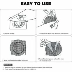 ZOLGINAH 30 Pcs Collecteur De Cheveux,Filtre Évier De Cuisine,Filtre Drain De Douche,Attrape Cheveux Douche,Filtre Cheveux Douche De Tissu Non Tissé Pour évier De Douche,Douche,Baignoire（Diamètre : 9cm) -Promos Raccord d'arrosage Magasin 59346310 3