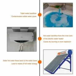 LTS FAFA Ensemble De Raccords En Laiton Clapets Anti-retour En Laiton (2 Pièces), Or, 1" -Promos Raccord d'arrosage Magasin 59654773 4