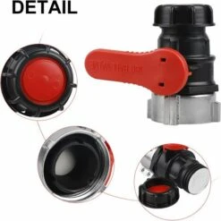 BARES Adaptateur Réservoir IBC, Vanne Cuve Vanne Pour Cuve IBC, Adaptateur IBC Pour Réservoir, Robinet Cuve IBC DN50 (75 Mm) 9 BARES Adaptateur Réservoir IBC, Vanne Cuve Vanne Pour Cuve IBC, Adaptateur IBC Pour Réservoir, Robinet Cuve IBC DN50 (75 Mm) -Promos Raccord d'arrosage Magasin 59961900 3