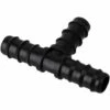 MINKUROW Lot De 20 Fixations PE16 Barb Drip Tee Connecteur Femelle Noir Pour Jardin : 16 Mm -Promos Raccord d'arrosage Magasin 60013845 1
