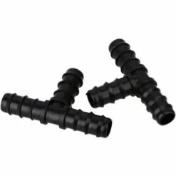 MINKUROW Lot De 20 Fixations PE16 Barb Drip Tee Connecteur Femelle Noir Pour Jardin : 16 Mm -Promos Raccord d'arrosage Magasin 60013845 2