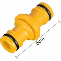 AOUGO 6 Pièces Double Connecteur De Tuyaux Mâles Raccords De Tuyaux Pour Rejoignez Le Tube De Tuyaux De Jardin (Jaune) 10 AOUGO 6 Pièces Double Connecteur De Tuyaux Mâles Raccords De Tuyaux Pour Rejoignez Le Tube De Tuyaux De Jardin (Jaune) -Promos Raccord d'arrosage Magasin 60281806 4