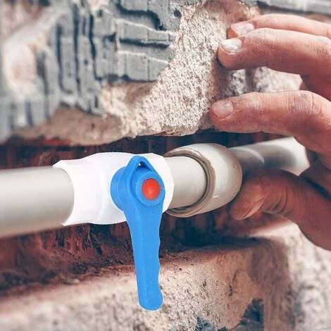 AOUGO Entatial Vanne à Bille De Résistance Aux Chocs, Raccord De Vanne à Bille, Pour Piscines D'irrigation Aquariums 4 AOUGO Entatial Vanne à Bille De Résistance Aux Chocs, Raccord De Vanne à Bille, Pour Piscines D'irrigation Aquariums – Image 2