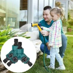 AOUGO Séparateur De Tuyau 2 Voies Arrosage Répartiteur De Robinet D'Eau Connecteur Rapide Adaptateur De Tuyau D'Arrosage Pour Robinet Jardin 3/4" Connecteur De Tuyau En Y 2 Voies Avec Vanne D'Arrêt 2 PCS 11 AOUGO Séparateur De Tuyau 2 Voies Arrosage Répartiteur De Robinet D'Eau Connecteur Rapide Adaptateur De Tuyau D'Arrosage Pour Robinet Jardin 3/4" Connecteur De Tuyau En Y 2 Voies Avec Vanne D'Arrêt 2 PCS -Promos Raccord d'arrosage Magasin 60281903 5